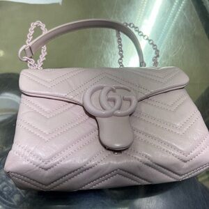 Pink Quilted Women's Bag